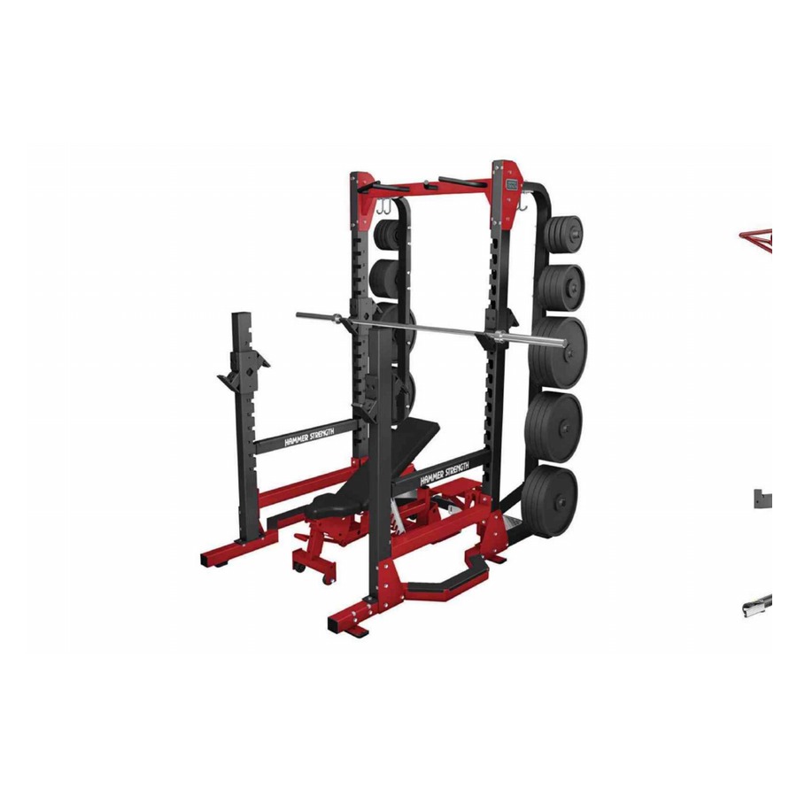 Half Squat Rack WDF-LB-LJ46 WDER ticari spor salonu ekipmanı