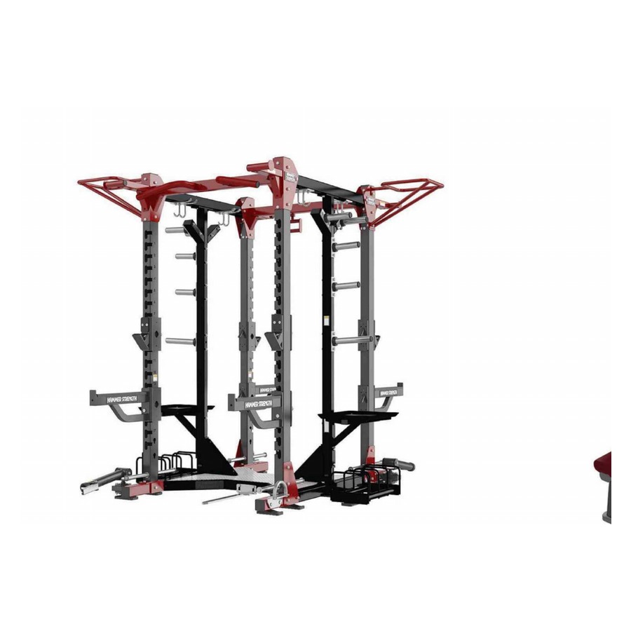 Half Squat Rack WDF-LB-LJ47 WDER ticari spor salonu ekipmanı