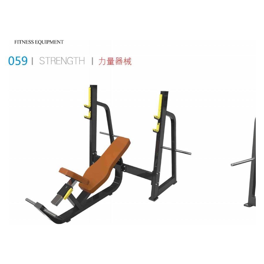Olympic Decline Bench WDF-LB-B1042 معدات تجارية من WDER