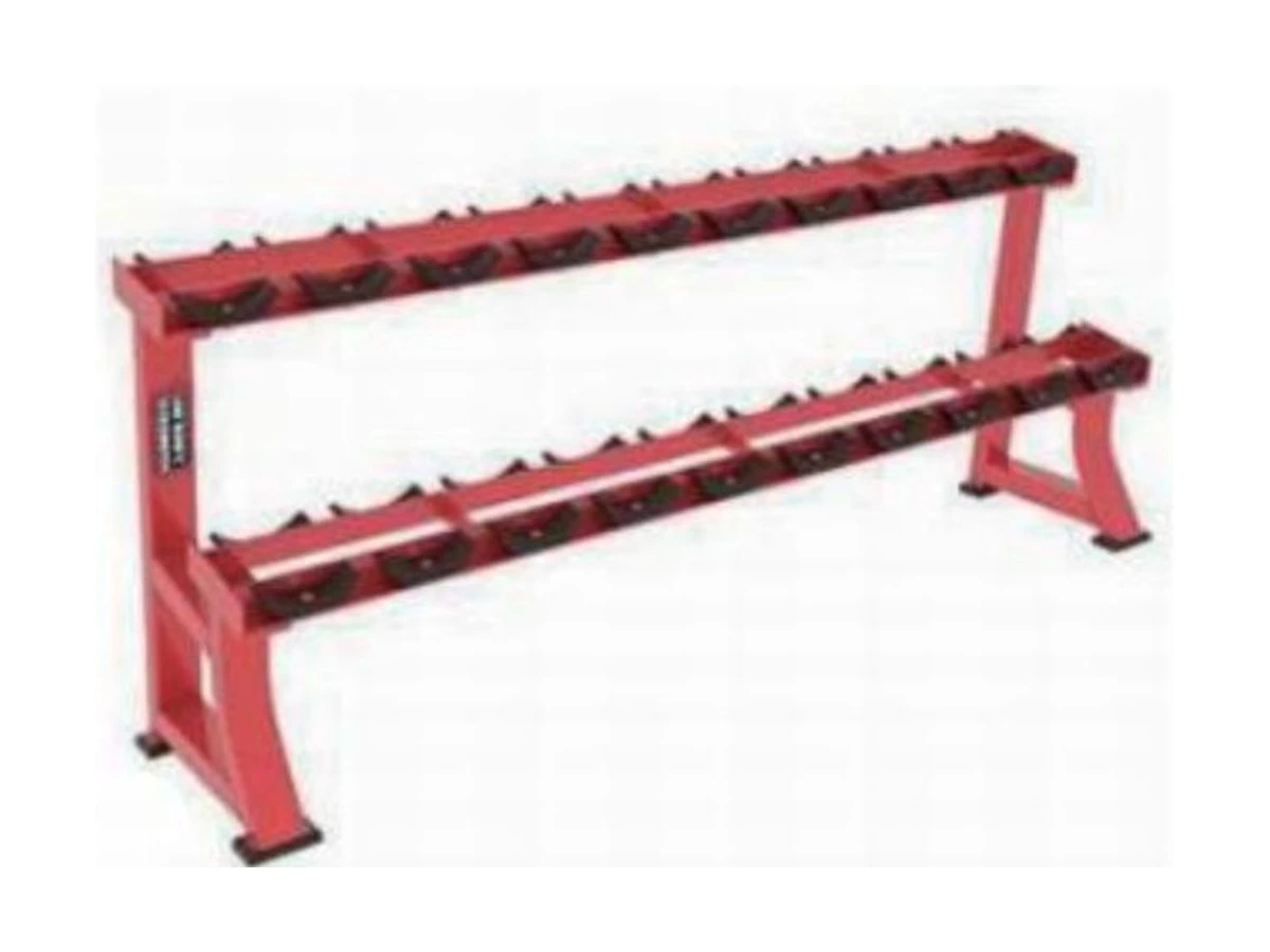 Commercial Hummer Double-tier Dumbbell Rack WDF-BR-038 معدات تجارية من WDER