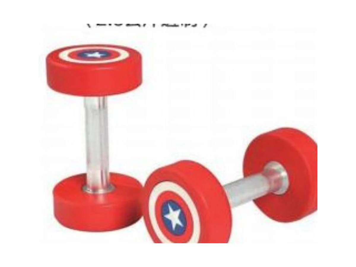 Commercial PU Captain America Dumbbell WDF-DB-009 معدات تجارية من WDER