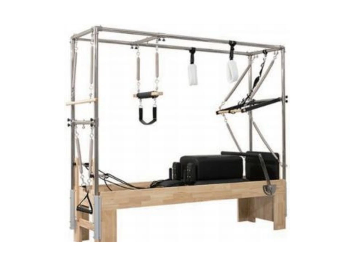 Commercial Oak Pilates Cadillac Combination Bed WDF-PT-007 معدات تجارية من WDER