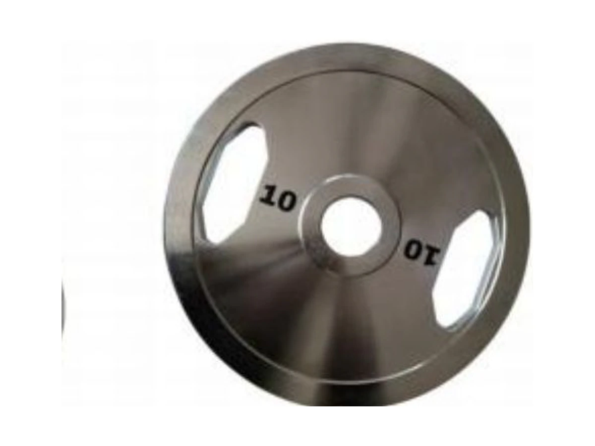 Commercial Chrome-plated Steel Weight Plate with Handles WDF-WP-012 WDER ticari spor salonu ekipmanı