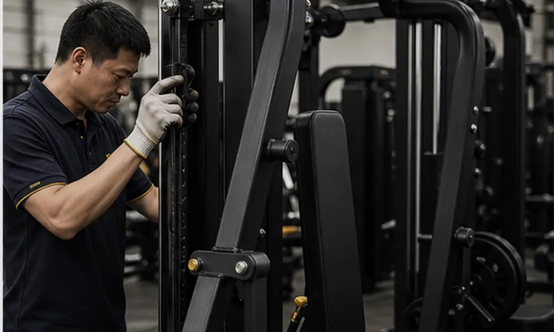 Commercial gym equipment warranty and QC document review for importers - 한국 B2B 바이어용